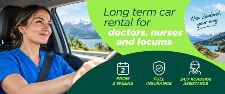 Read more about the article Long-Term Car Rental for Doctors, Nurses and Locums NZ